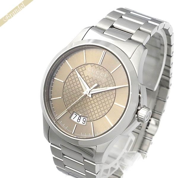 期間限定P6倍》グッチ 腕時計 GUCCI メンズ Gタイムレス 38mm 自動巻き 