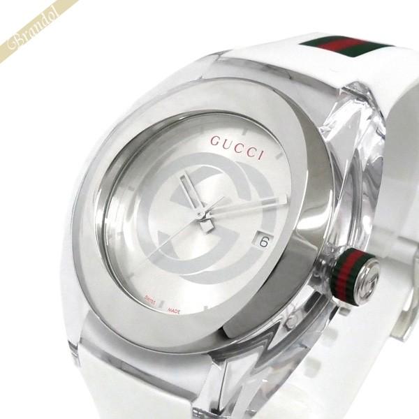 GUCCI（グッチ） 腕時計 メンズ SYNC グッチシンク 46mm シルバー