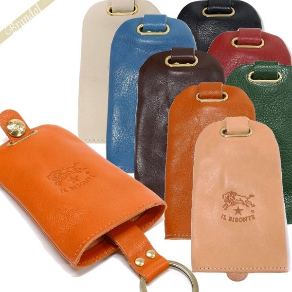 イルビゾンテ Il Bisonte キーケース 本革 レザー ベル型 キーホルダー 各色 C0330 Ib C0330 Brandol 通販 Yahoo ショッピング