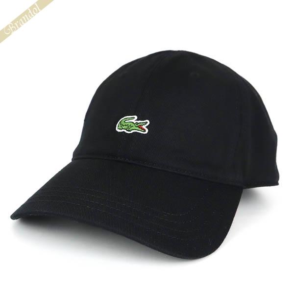LACOSTE ブラック ベースボールキャップ 新品 新品 LACOSTE ブラック ベースボールキャップ ラコステ 帽子