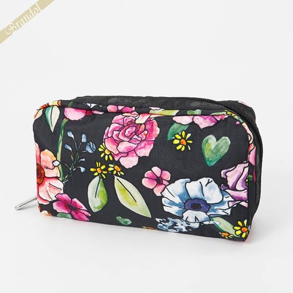 LeSportsac レスポートサック ポーチ RECTANGULAR COSMETIC 花柄