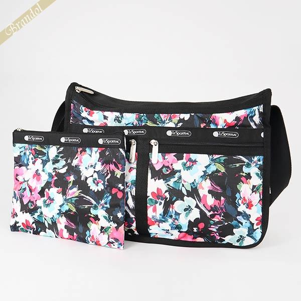 【新品】LESPORTSAC ブラウン 小花柄 ショルダーバッグ ポーチ付き 楽天市場】レスポートサック 花柄 ショルダーバッグの通販