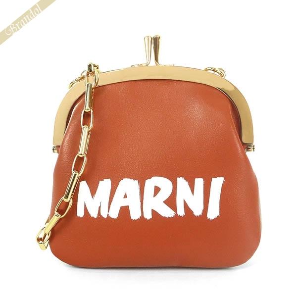 MARNI 《クーポン配布中》マルニ ショルダーバッグ レディース がま口 
