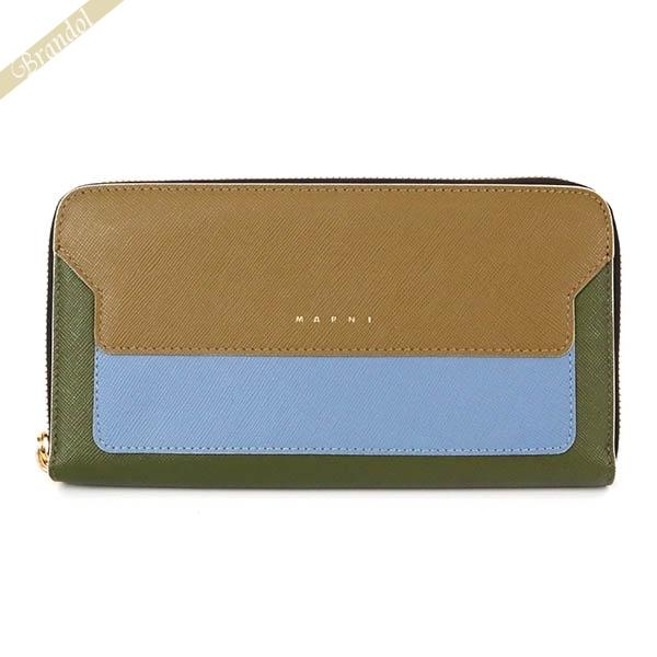MARNI 《クーポン配布中》マルニ 長財布 ラウンドファスナー MARNI 《クーポン配布中》マルニ 長財布 ラウンドファスナー