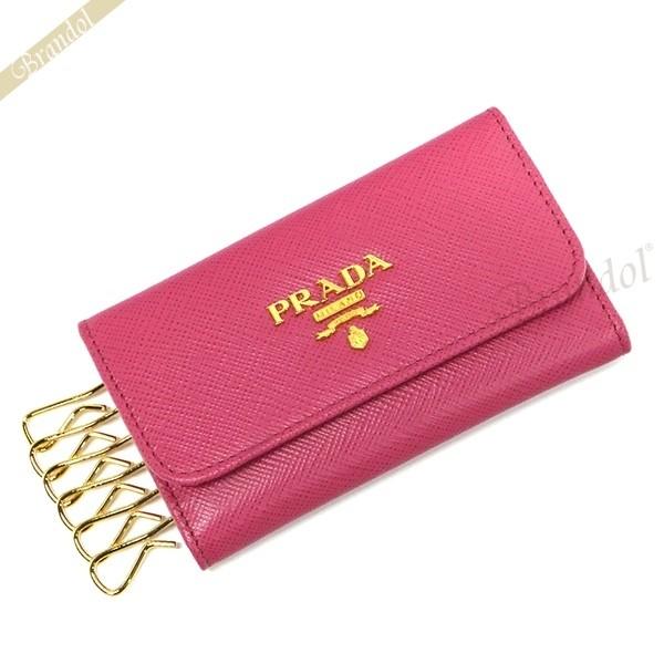 プラダ キーケース Prada レディース レザー 6連 ピンク 1pg222 Qwa F0505 Peonia Pr 1pg222 Qwa F0505 Brandol 通販 Yahoo ショッピング