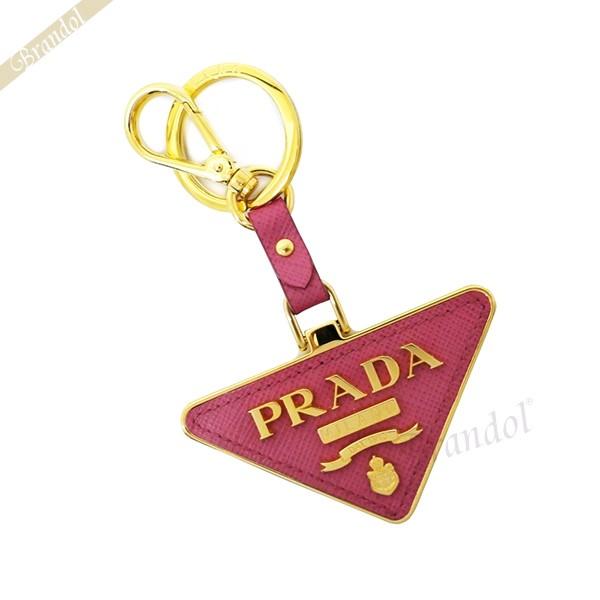最大1000円クーポン プラダ Prada メンズ レディース キーリング 三角ロゴ メタル キーホルダー ピンク ゴールド 1tl380 2ewr F0505 Pr 1tl380 2ewr F0505 Brandol 通販 Yahoo ショッピング
