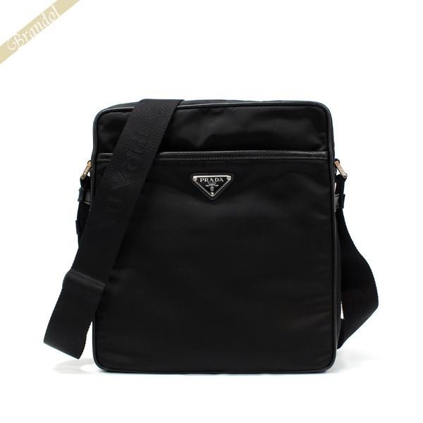 プラダ Prada メンズ ショルダーバッグ Tessuto ナイロン レザーコンビ ファイルバッグ ブラック 2vh002 064 F0002 Nero Pr 2vh002 064 F0002 Brandol 通販 Yahoo ショッピング