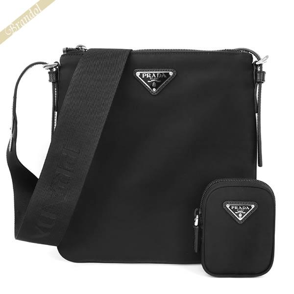 PRADA プラダ ショルダーバッグ トライアングルロゴ 縦型 PRADA プラダ ショルダーバッグ トライアングルロゴ 縦型