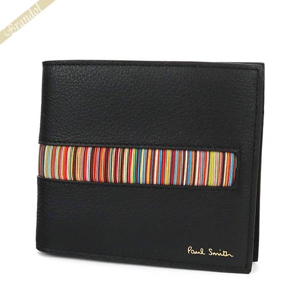 Paul Smith ポールスミス 二つ折り財布 財布 メンズ レザー