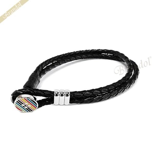 最大1000円クーポン ポールスミス Paul Smith メンズ ブレスレット レザー 編み上げバングル ボタンモチーフ ブラック M1a Brac Aebutt 79 Ps M1a Brac Aebutt 79 Brandol 通販 Yahoo ショッピング