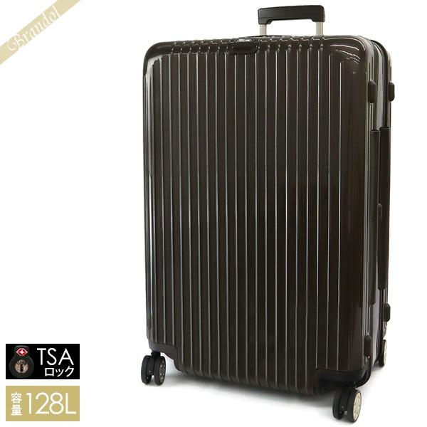 《期間限定_P8倍》リモワ スーツケース RIMOWA SALSA DELUXE TSAロック 縦型 128L Lサイズ ブラウン  830.80.33.4 GRANITE BROWN