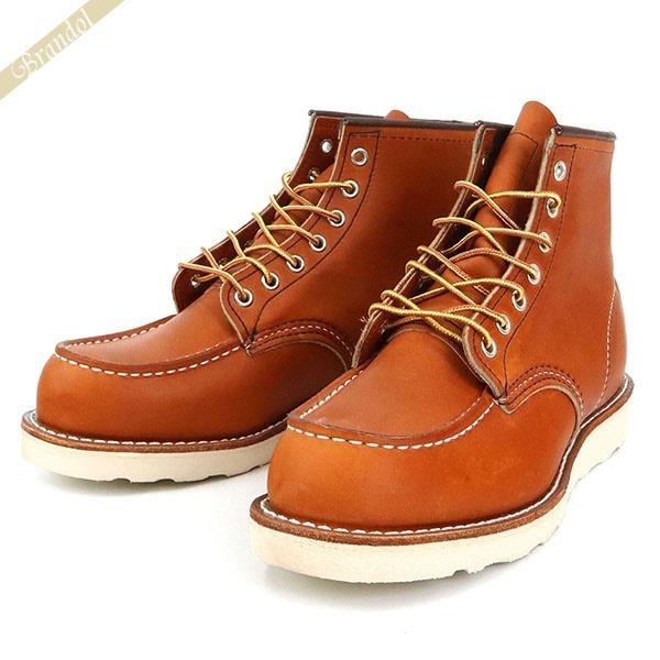 レッドウィング レザーブーツ REDWING メンズ 6インチ CLASSIC MOC 