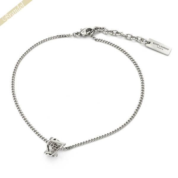 SAINT LAURENT サンローラン ブレスレット レディース YSL 立体 SAINT LAURENT サンローラン ブレスレット レディース YSL 立体