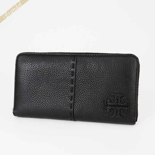 TORY BURCH トリーバーチ ラウンドファスナー長財布 ブラック TORY BURCH トリーバーチ ラウンドファスナー長財布 ブラック