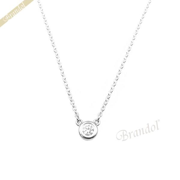 最大1000円クーポン ティファニー Tiffany レディース ネックレス ダイヤモンド バイ ザ ヤード ペンダント 0 03ct シルバー Ti Brandol 通販 Yahoo ショッピング