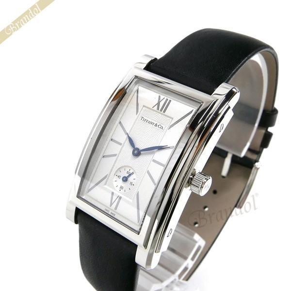 ティファニー Tiffany レディース 腕時計 グランド シルバー ブラック Z0030 13 10a21a40a Cf Ti Z 10a21a 40a Cf Brandol 通販 Yahoo ショッピング