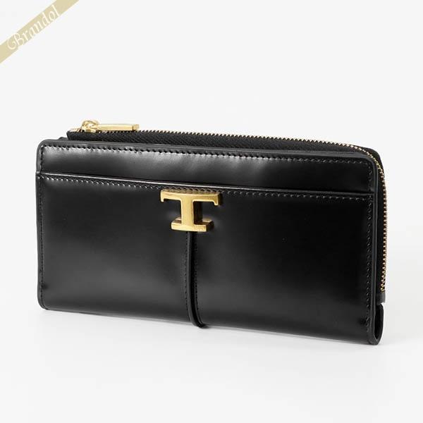 TOD'S（トッズ） L字ファスナー長財布 TOD'S T TIMELESS Tタイムレス