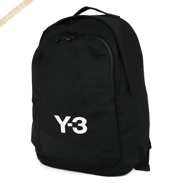 Y-3 ワイスリー ロゴ バックパック 29L ブラック 未使用 美品 メンズ Y-3 ワイスリー ロゴ バックパック 29L ブラック 未使用 美品 メンズ