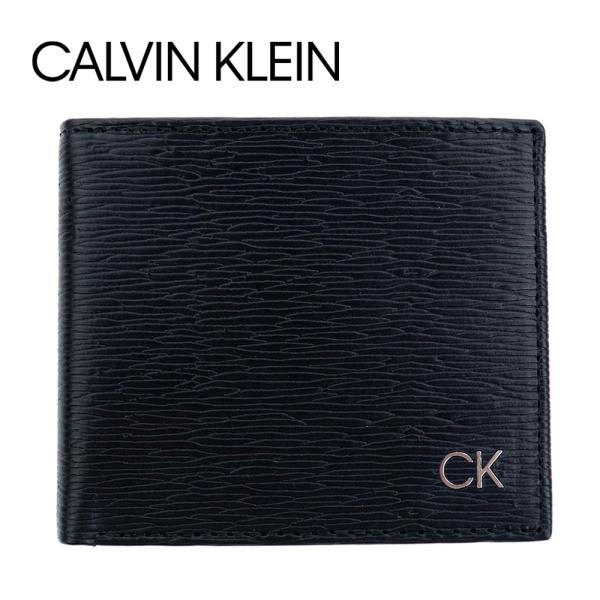 カルバンクライン 財布 二つ折り CK Calvin Klein ブラック カルバンクライン 財布 二つ折り CK Calvin Klein ブラック