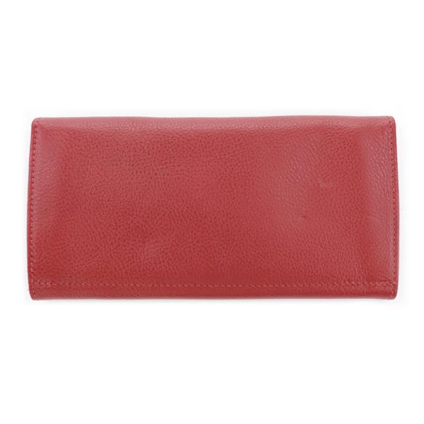 美品 イルビゾンテ 本革 レザー 財布 ウォレット L字 ロッソ レッド brandparks_ilbisonte-0033-rd