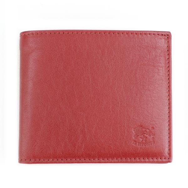 美品 イルビゾンテ 本革 レザー 財布 ウォレット L字 ロッソ レッド brandparks_ilbisonte-0033-rd_1