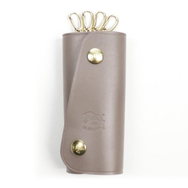 IL BISONTE（イルビゾンテ） キーケース 4連 トルトラ グレージュ