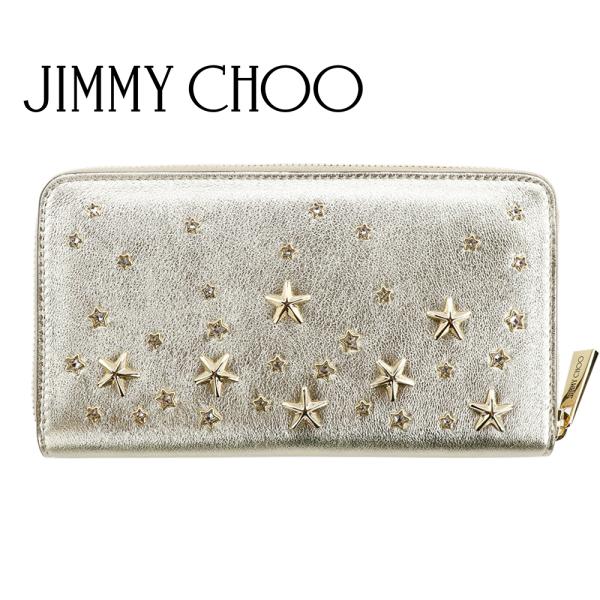 JIMMY CHOO ジミーチュウ 財布 長財布 ラウンドファスナー Jimmy