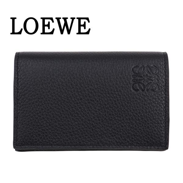 LOEWE（ロエベ） カードケース ビジネスカードホルダー ソフトグレイン