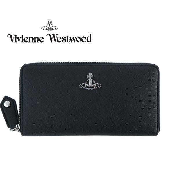 ［新品未使用 ］Vivienne Westwood ファスナー長財布 レザー brandparks_vivienne-0023-n402