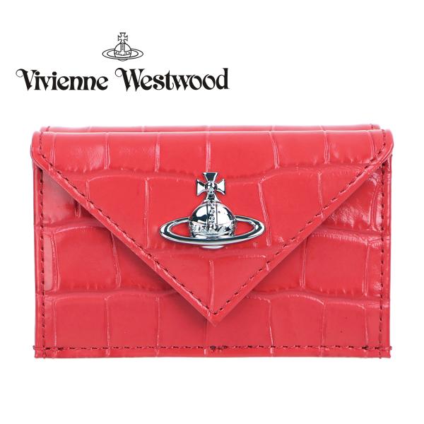 Vivienne Westwood ヴィヴィアン 三つ折り財布 エナメル レッド Vivienne Westwood（ヴィヴィアンウエストウッド） 三つ折り財布