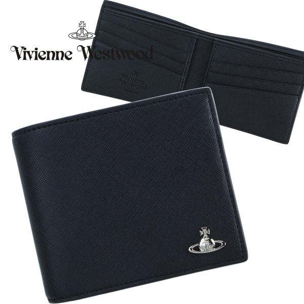 Vivienne Westwood 2つ折り財布 / サフィアーノグレー Vivienne Westwood（ヴィヴィアンウエストウッド） 二つ折り財布