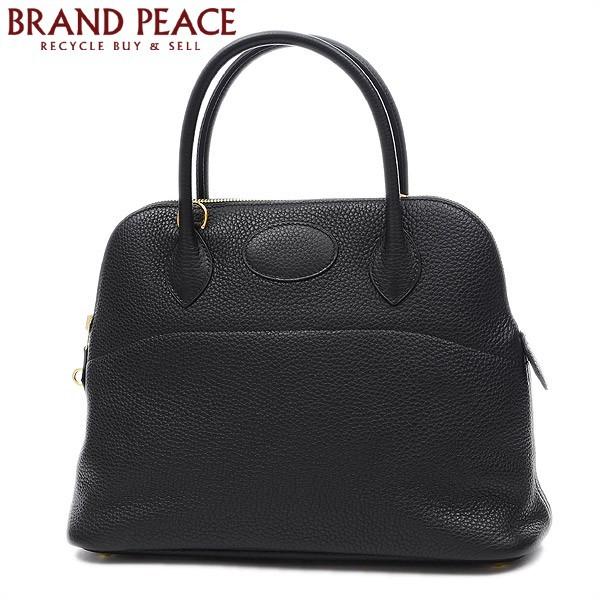 エルメス ボリード31 トリヨンクレマンス ブラック ゴールド金具 C刻印 ブランドピース エルメス ボリード31 トリヨンクレマンス ブラック ゴールド金具 C刻印 ブランドピース