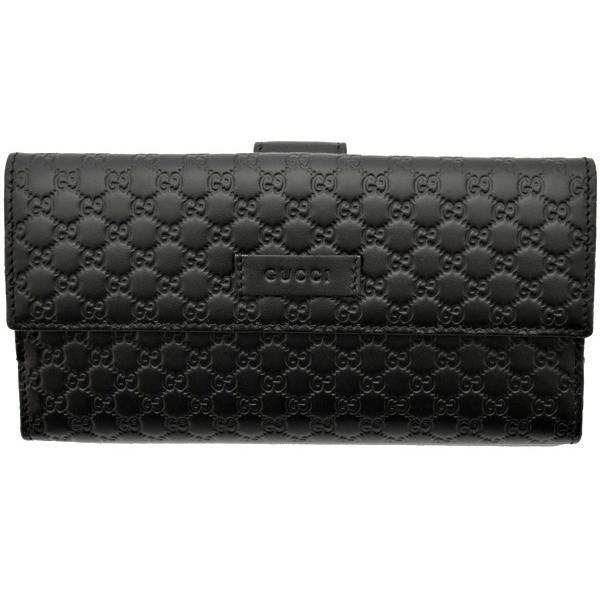 グッチシマ グッチ財布 GUCCI Wホック長財布 レディース マイクロ 