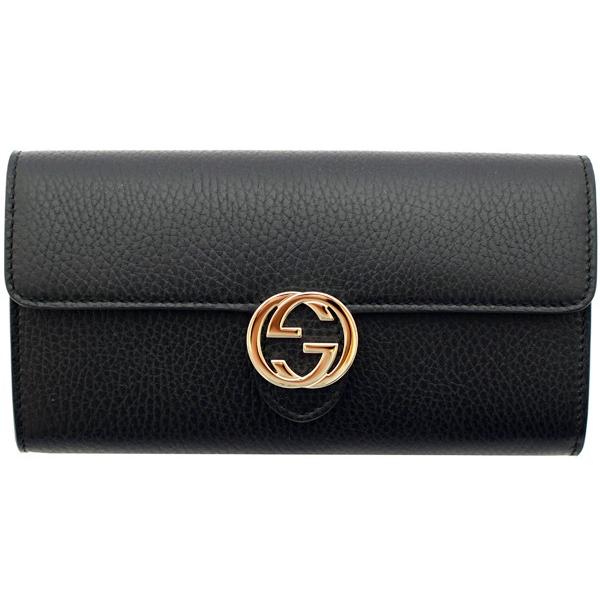 グッチ財布 Gucci 二つ折り長財布 レディース ダブルg ブラック アウトレット G 812 Brandream 通販 Yahoo ショッピング