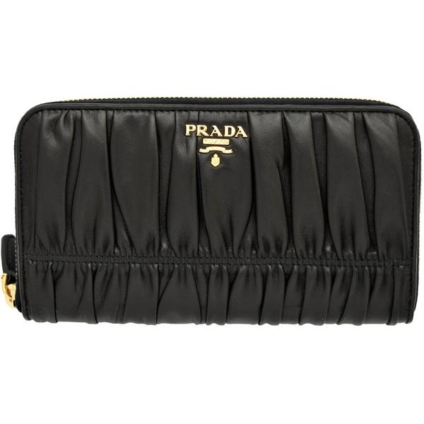 PRADA（プラダ） プラダ財布 ラウンドファスナー長財布 レディース 