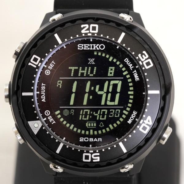美品 Used Seiko セイコー プロスペックス フィールドマスター S802 00a0 腕時計 デジタル メンズ ソーラー ブラック Howa3412 ブランドリング 通販 Yahoo ショッピング