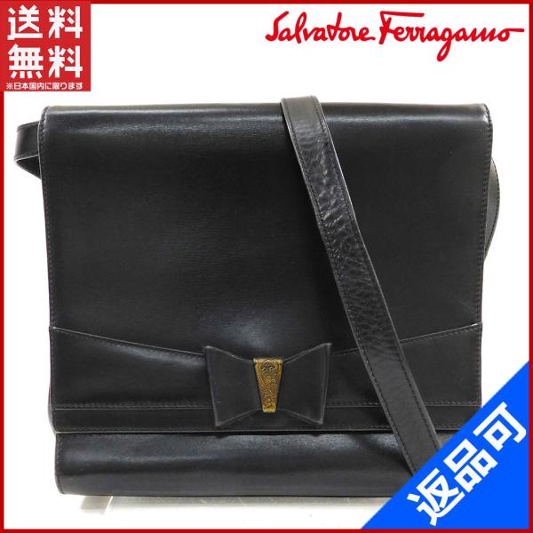 高品質 サルヴァトーレ フェラガモ Salvatore Ferragamo バッグ ショルダーバッグ 中古 X11075 定番から日本未