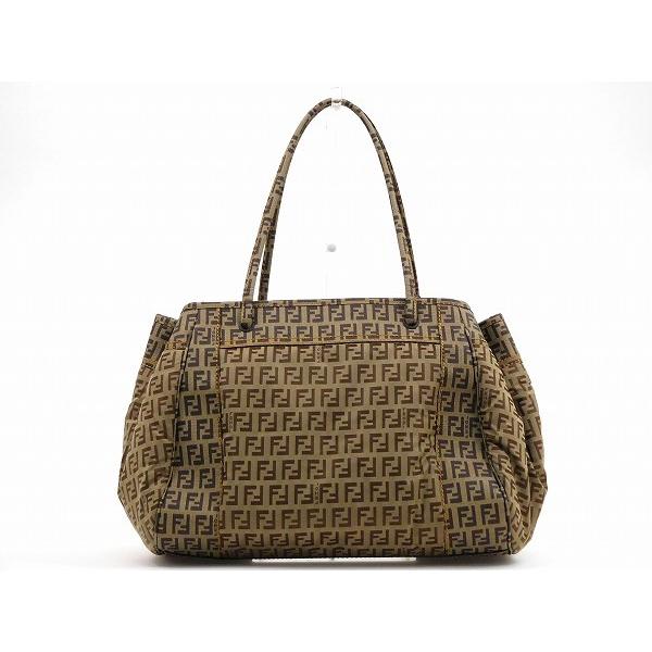 ランキングtop10 フェンディ バッグ レディース メンズ可 Fendi X 中古 ズッキーノ ショルダーバッグ