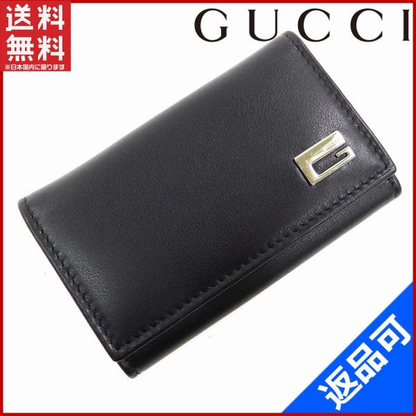 グッチ Gucci キーケース 6連キーケース S金具 定番の人気シリーズpoint ポイント 入荷 X 未使用品