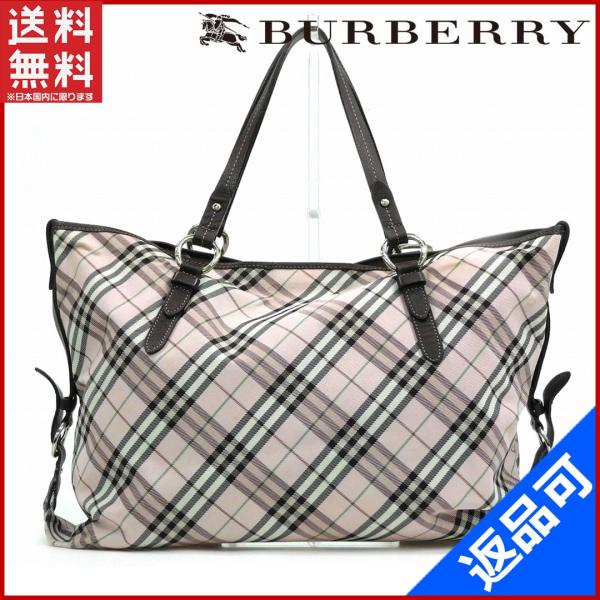 バーバリー Burberry バッグ トートバッグ 中古 ノバチェック ブルーレーベル X13699 春の新作続々
