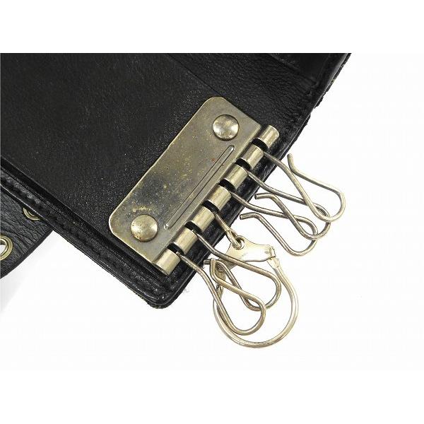 クリスチャン ディオール レディース セール 登場から人気沸騰 メンズ可 Christian Dior キーケース トロッター 6連キーケース X 中古