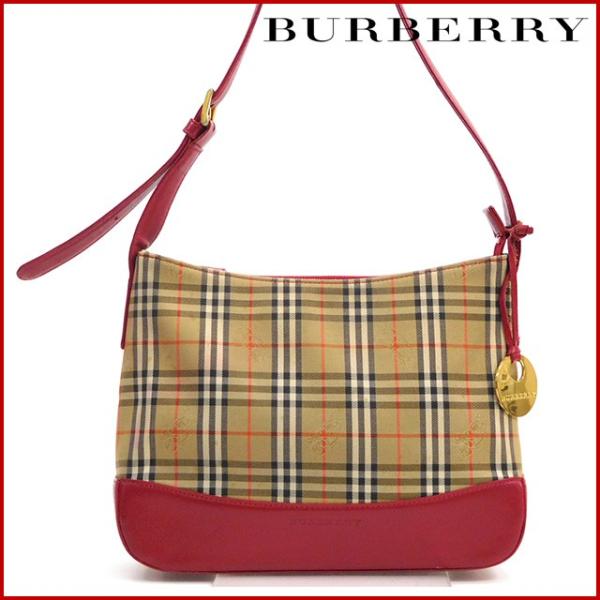 バーバリー バッグ レディース メンズ可 Burberry 中古 ショルダーバッグ X ノバチェック 売れ筋