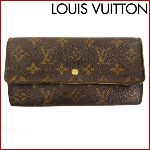 国内正規品 ルイヴィトン 財布 レディース メンズ可 Louis 中古 Vuitton モノグラム 長財布 X