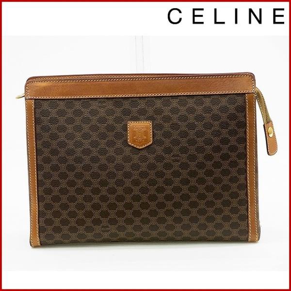 セリーヌ バッグ レディース メンズ可 Celine セカンドバッグ マカダム 中古 X9396 Nunet Co Jp