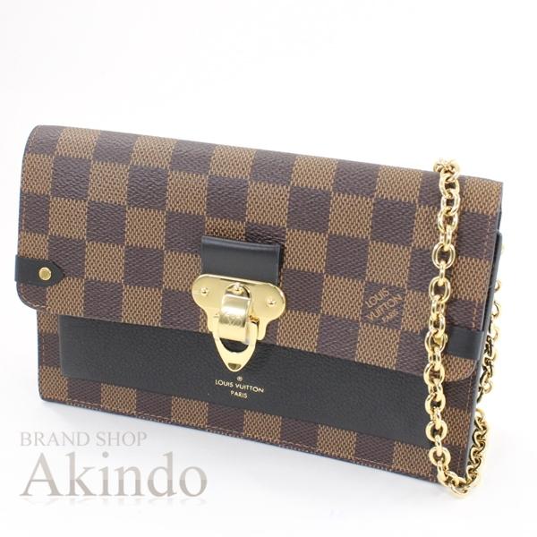 LOUIS VUITTON 【未使用】ルイヴィトン チェーンウォレット ダミエ 