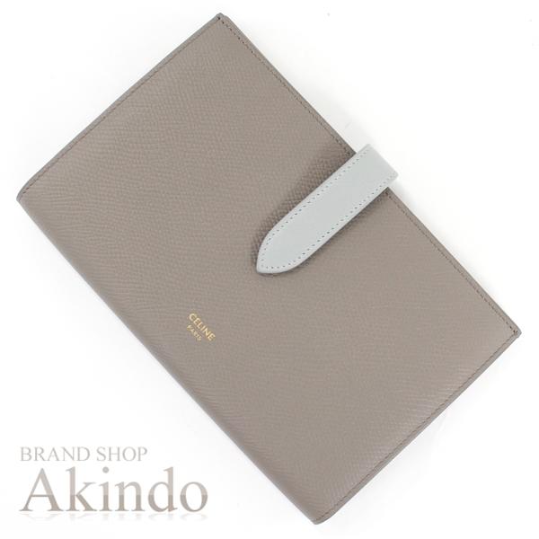セリーヌ 長財布 二つ折り財布 ラージ ストラップウォレット 