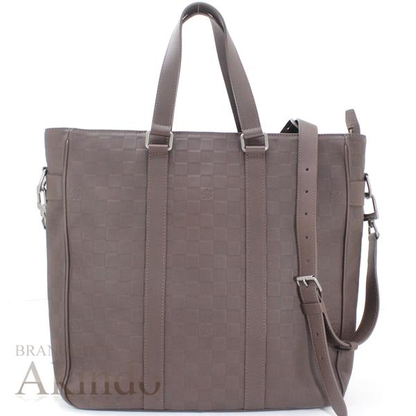 【新品・未使用】ルイヴィトン ハンドバッグ ショルダーバッグ タダオ PM ダミエ アンフィニ 茶 ブラウン A4 レザー 本革 N41270 2Way メンズ 仕事 ビジネス 縦長鞄 斜め掛けカバン 肩掛け ブリーフケース 紳士 LOUIS VUITTON LOUIS VUITTON（ルイ・ヴィトン） 【新品・未使用】ルイヴィトン