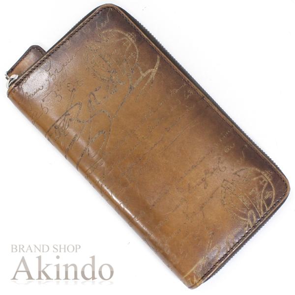 ベルルッティ イタウバ 長財布 美品です Berluti ベルルッティ 財布 メンズ ウォレット 長財布 イタウバ