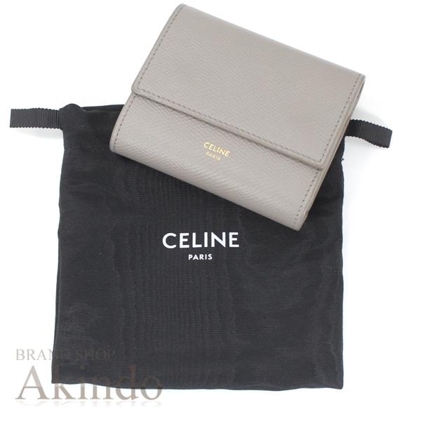 CELINE（セリーヌ） 財布 レディース 三つ折り財布 スモール トリフォ