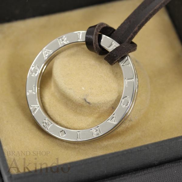 BVLGARI ブルガリ キーリング ネックレス 革紐付 ブルガリ BVLGARI ブルガリ キーリング ネックレス 革紐付 ブルガリ